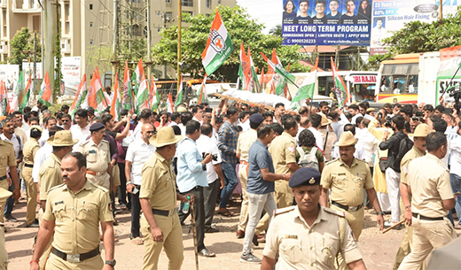 Congress protest